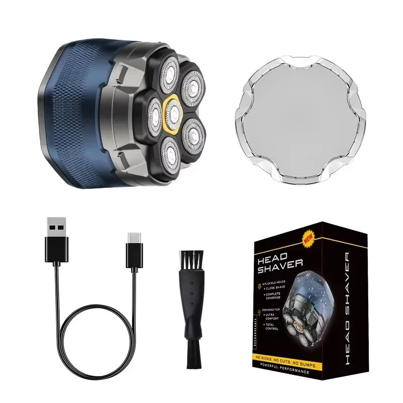 Revolutionary 6D Magnetic Titanium Electric Hair Clipper – Rechargeable, Waterproof & Perfect for Effortless Grooming