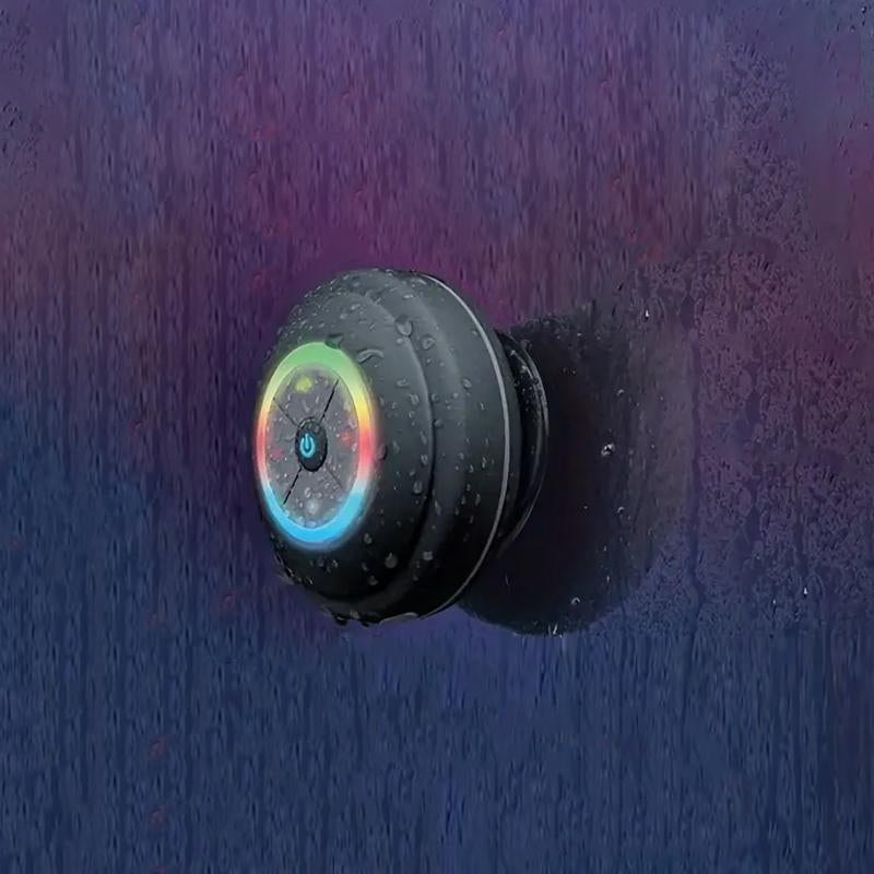Compact and Waterproof Bluetooth Speaker - Your Perfect Portable Companion for Home, Bathroom, and Outdoor Adventures